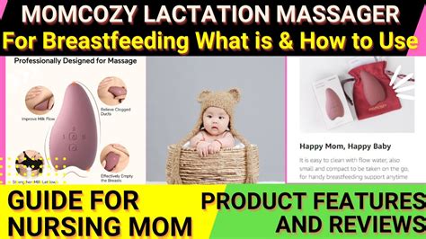 Momcozy Lactation Massager For Breastfeeding What It Is And How To Use