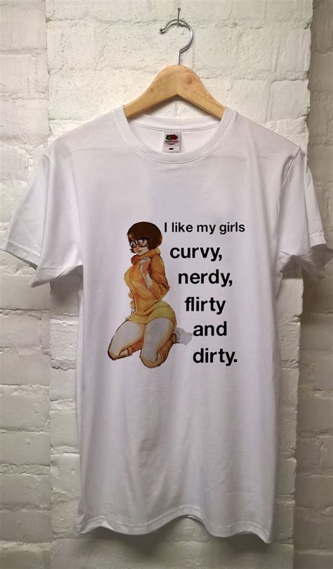 Nerdy Dirty Inked And Curvy Velma T Shirt Newgraphictees Nerdy