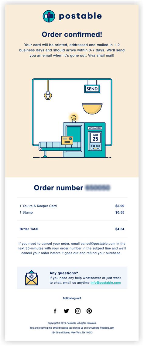 10 Best Order Confirmation Emails And How To Create It Notifyvisitors