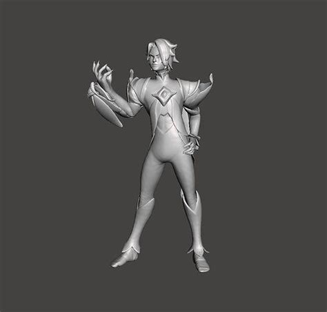 Faerie Court Ezreal 3d 3d Model 3d Printable Cgtrader