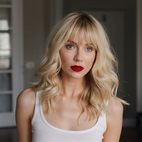super wispy bangs ideas  long medium short hair curly