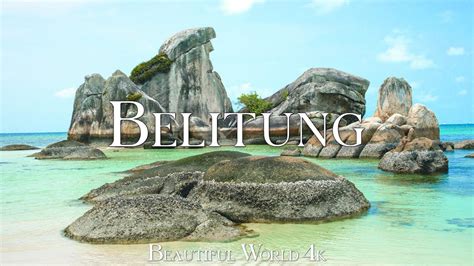 Belitung Island 4K Drone Nature Film Calming Piano Music Natural