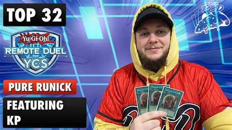 Yu Gi Oh Top 32 Remote Duel YCS Pure Runick Deck Profile Ft KP YouTube