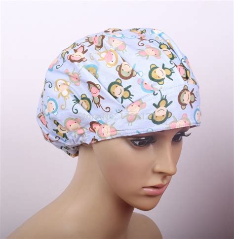 Surgical Caps For Long Hair Doctors And Nurses In Operation Room Scrub