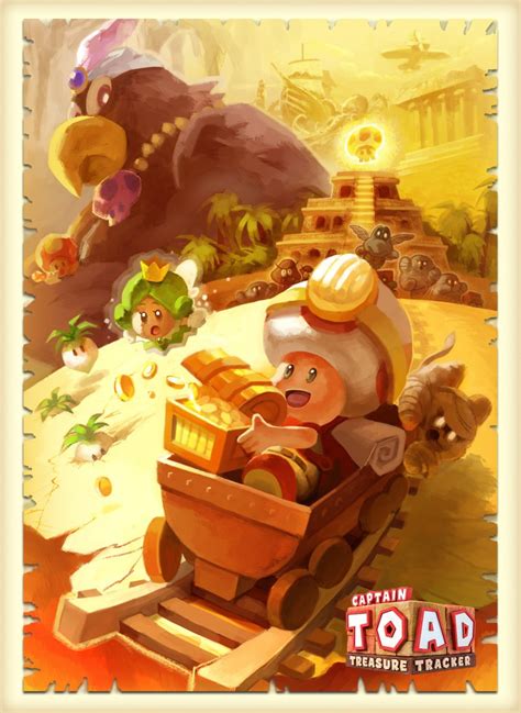 Nintendo Shares Gorgeous Concept Artworks From Captain Toad Treasure Tracker Nintendo Life