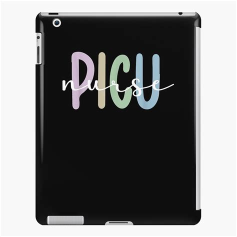 Funda Y Vinilo Para Ipad Camiseta De La Unidad De Cuidados Intensivos