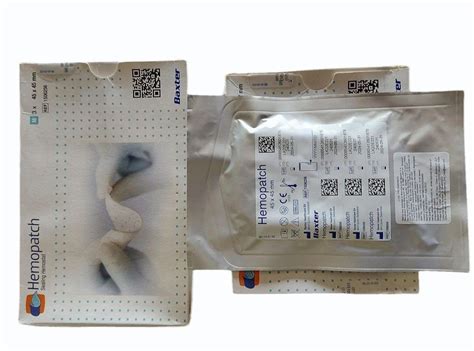 Cotton Polyster White Baxter Hemopatch Absorbable Gelatin Sponge At