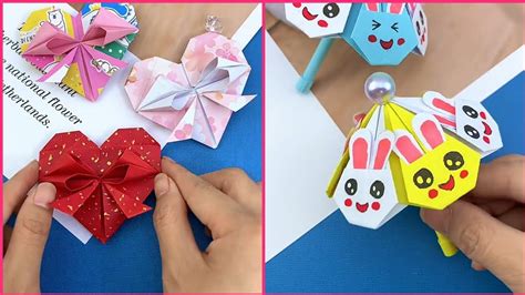 How To Make Paper Things 😎 Diy Paper Craft Ideas 39 Youtube