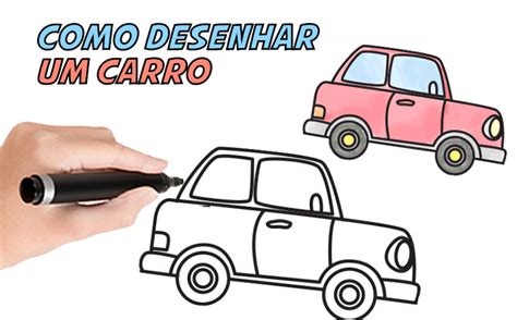 Como Desenhar Carro Tutorial Passo A Passo