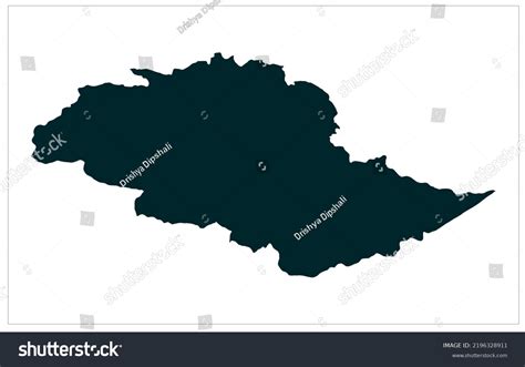 Pakistan Northern Areas State Vector Map Stock Vector (Royalty Free ...