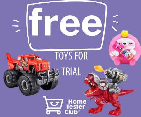 Free Children's Toys Available To Try