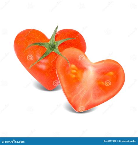 Tomato Heart Stock Photo Image Of Nutrition Freshness 40807478