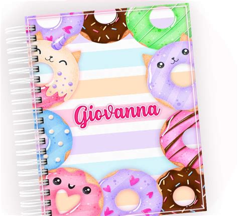 Agenda Escolar Doces Elo Produtos Especiais