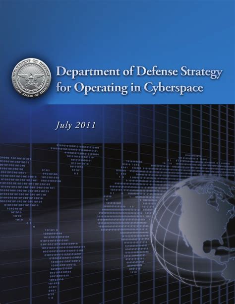 Department Of Defense Strategy For Operating In Cyberspace