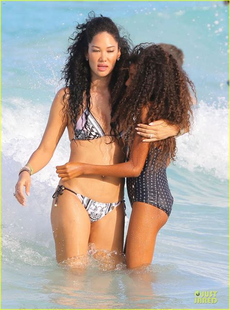 Kimora Lee Simmons Sexy Bikini Mama In St Barts Photo 3017771