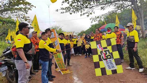 Jalan Sehat Serentak Golkar Diikuti Ratusan Massa Melawinews