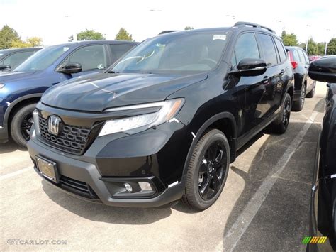 2019 Crystal Black Pearl Honda Passport Elite Awd 135117297 Car Color Galleries