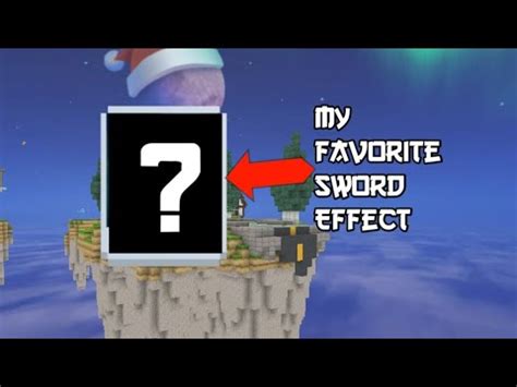 Playing Bedwars With My Favorite Sword Effect Blockman Go Youtube