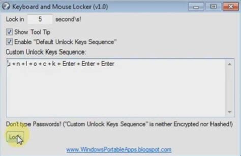 Programs to Lock Keyboard and Mouse in Windows | ITIGIC