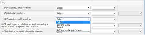 Section 80D Tax Benefit For Health Medical Treatment Premium AY