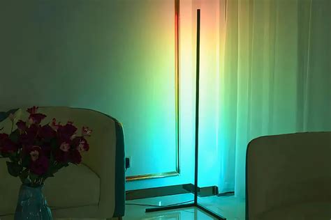 Modern Floor Lamp Gives You 16 Million Color Led Options For 50