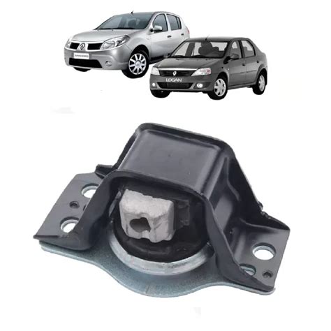 Coxim Do Motor Lado Dir Renault Logan Sandero V K M Shopee Brasil