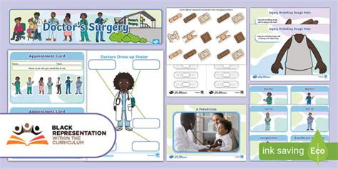 Eyfs Diverse Doctors Surgery Role Play Pack Twinkl