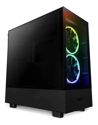 Gabinete Nzxt H Elite Cristal Templado Fans Cc H Eb Color Negro