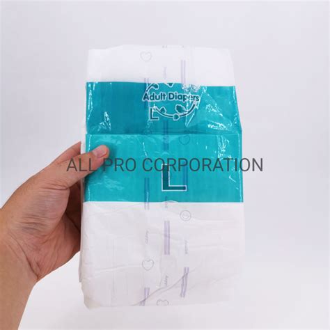 Non Woven Fabric Soft Breathable Disposable Absorption Adult Diaper