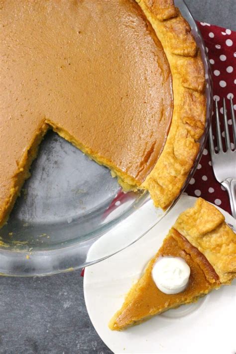 Pumpkin Pie Recipe Classic Mama Loves Food