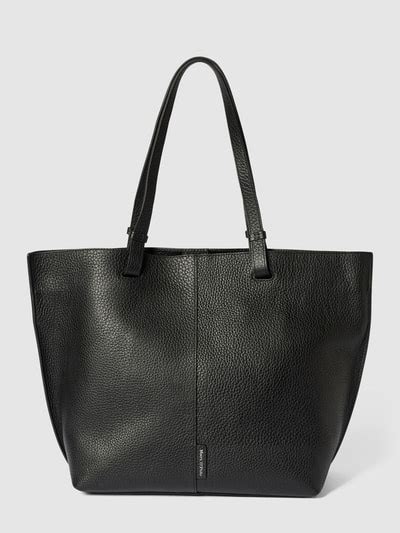 Marc O Polo Shopper Mit Label Details Modell Bela Black Online Kaufen