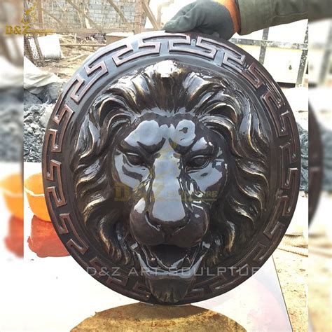 Bronze Lion Head Wall Water Fountain Spout Outdoor