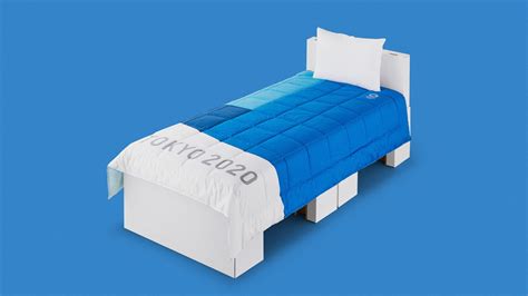 Tokyo Olympic Athletes Will Sleep On Airweave Cardboard Beds