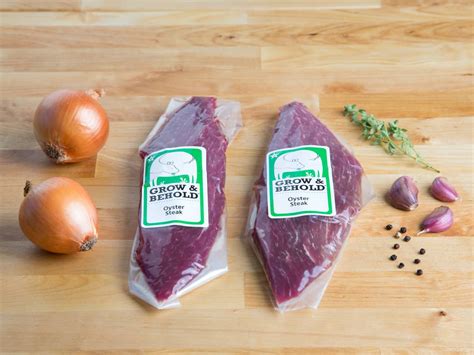 Butcher's Cut Oyster Steak | Grow & Behold Kosher Pastured Meats