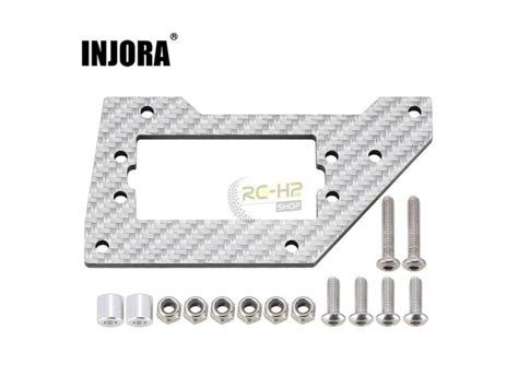 INJORA Carbon Fiber Axle Servo Mount Stand For 1 10 Axial SCX10 PRO D