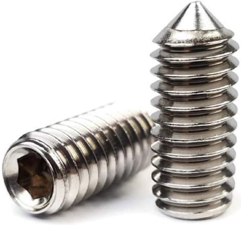 Socket Set Screws Stainless Steel 1 4 20 X 5 16 Qty 1000 Business