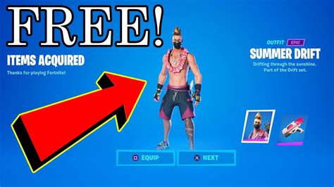 How To Get Summer Drift Summer Splash For FREE In Fortnite Summer