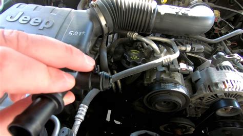 Jeep Liberty L Pcv Valve Replacement Youtube