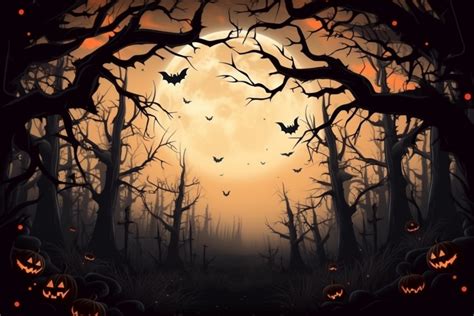 Beautiful Halloween Background Graphic By Art On Demand Creative Fabrica