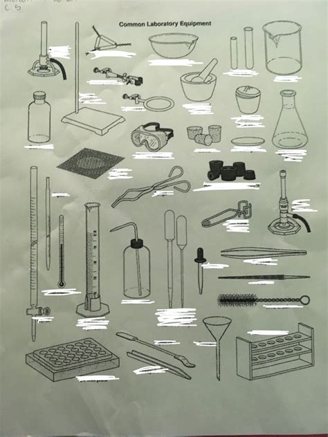 Chemistry Lab Equipment Part 5 Diagram Quizlet