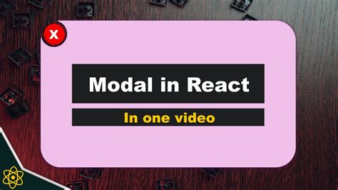 How To Create Modal In React Js Using React Portals Complete Video