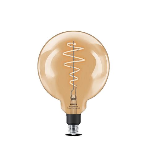 Bec Led Inteligent Vintage Decorativ Philips Filament Globe Clear