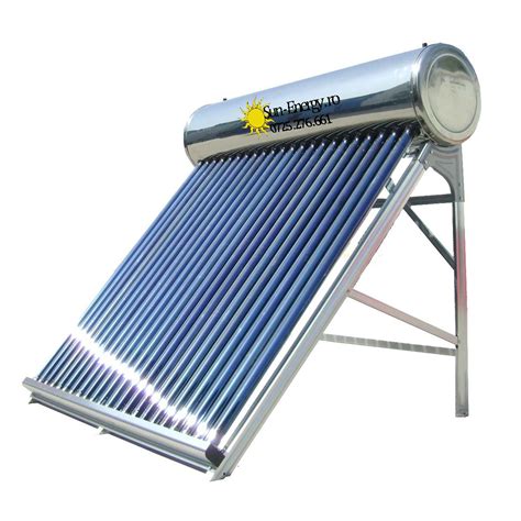 Panou Solar Apa Calda Presurizat Inox L Sun Energy Tuburi