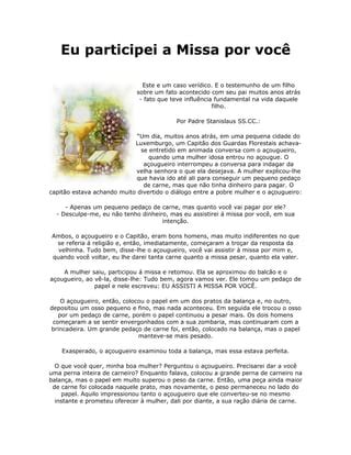 Valor Da Missa PDF