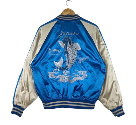 SUKAJAN Hoshihime Koi Fish Jacket Japanese Souvenir F Gem