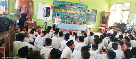 SDN 1 Sidomulyo Peringati Maulid Nabi Muhammad SAW 1445 H Dengan Penuh