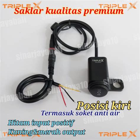 Jual Saklar Lampu Led Sorot Kabut Tombol Sakelar 3mode 4mode Switch