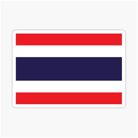 "Thailand Flag" Sticker for Sale by flagstickers | Redbubble