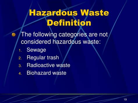 PPT Hazardous Waste And Chemical Management For Facilities PowerPoint