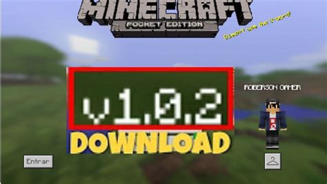 SAIU DOWNLOAD DA NOVA ATUALIZAÇÃO DO MINECRAFT POCKET EDITION VERSÃO